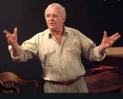 Hopkins serves the Ruskins School of Acting without any charge where he teaches Shakespeare to the students.